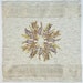 Holiday Trees Linen Printed Table Runner with Embroidery, Beads, French Knots & Tassels main image 0