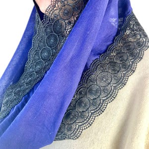 Handmade infinity scarf