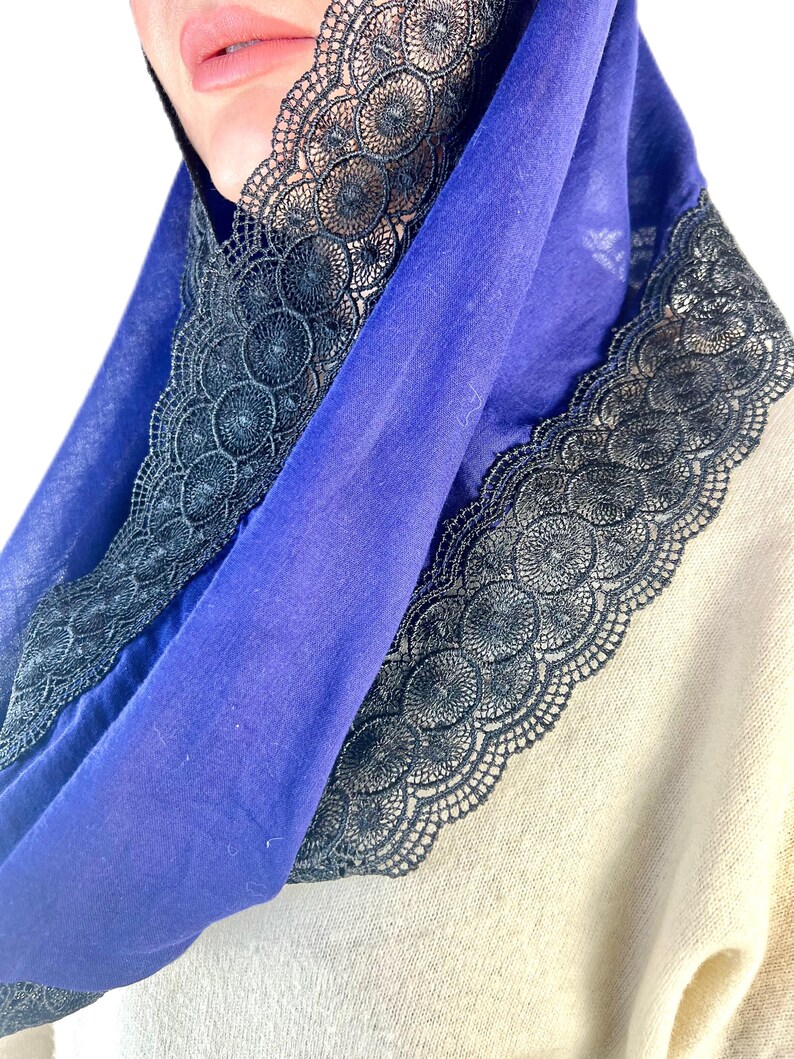 Handmade infinity scarf