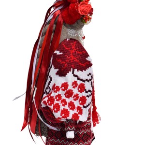 Ukrainian Motanka doll, Waldorf doll, Colorful Ukrainian amulet, Traditional doll, Ukrainian Motanka doll, Talisman Doll, Rag doll image 10