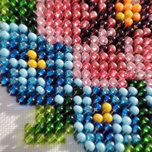Orthodox Easter beaded basket bow