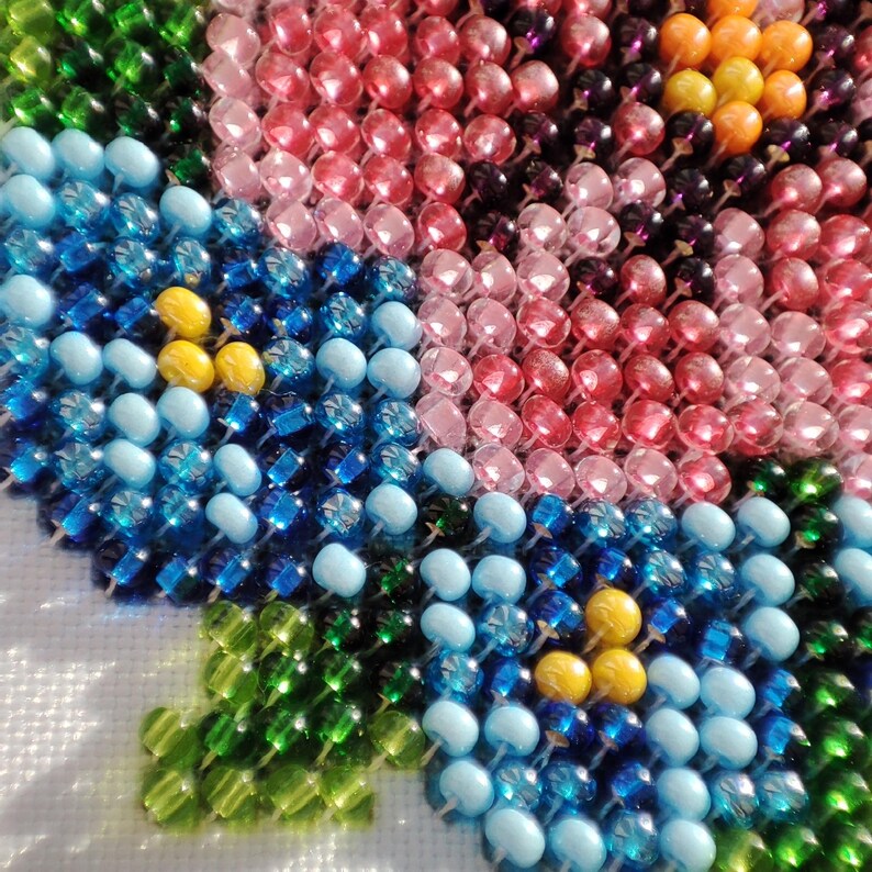 Orthodox Easter beaded basket bow