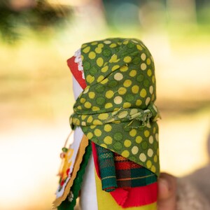 Embroidered Slavic Zernynka dolls