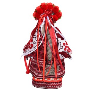 Ukrainian Motanka doll, Waldorf doll, Colorful Ukrainian amulet, Traditional doll, Ukrainian Motanka doll, Talisman Doll, Rag doll image 3