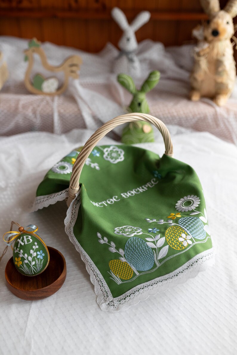 Easter embroidered altar cloth