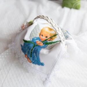 Orthodox Paschal napkin with angel
