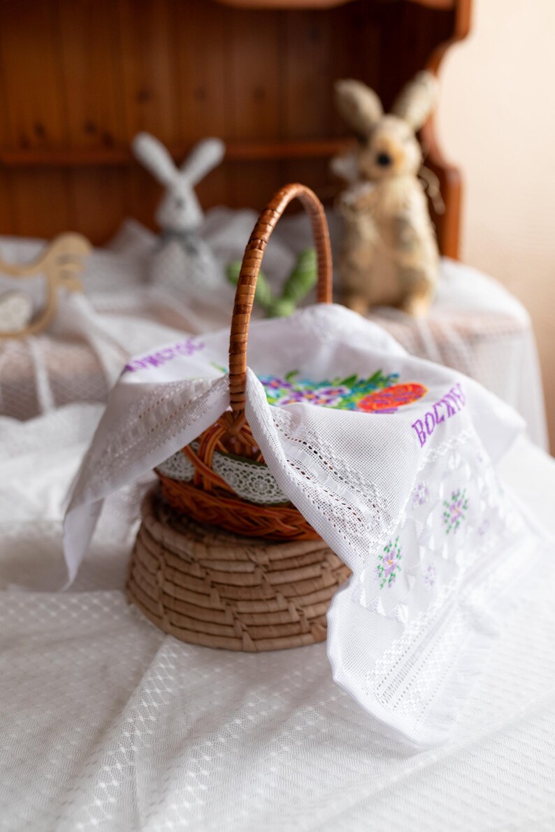 Handmade Orthodox Easter towel