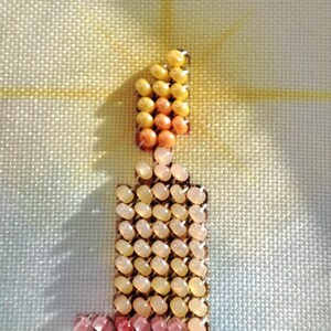 Orthodox Easter beaded basket bow