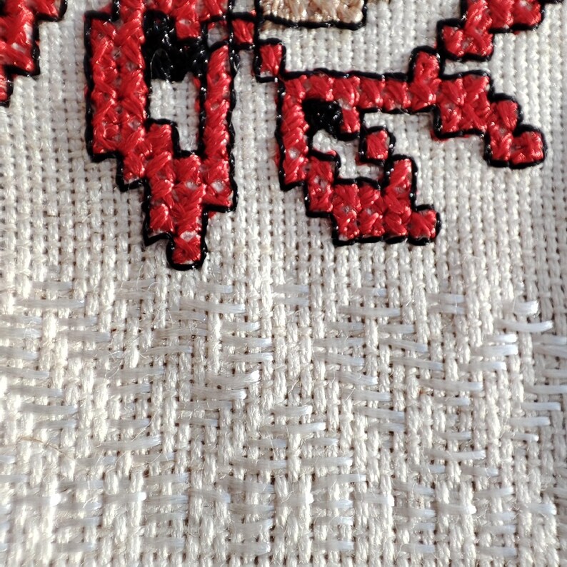 Ukrainian Embroidered Easter Basket Cover