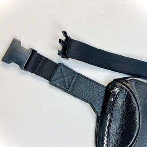 Handmade leather fanny pack