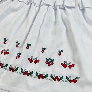 Baby girl embroidered dress with bloomers