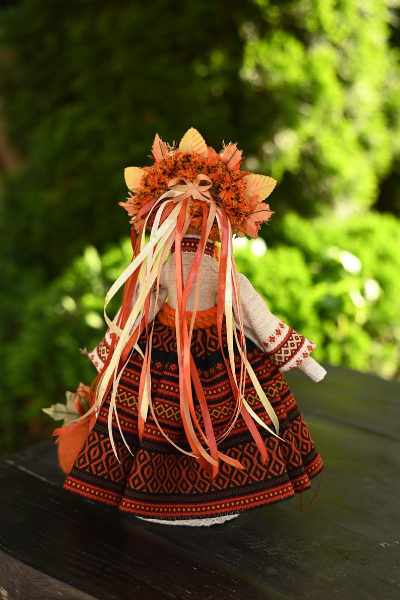 Ukrainian Motanka doll, Waldorf doll, Amulet, Traditional doll, Ukrainian Motanka doll, Talisman Doll, Rag doll, Unique decorative gift Bild 10