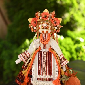 Ukrainian Motanka doll, Waldorf doll, Amulet, Traditional doll, Ukrainian Motanka doll, Talisman Doll, Rag doll, Unique decorative gift Bild 6