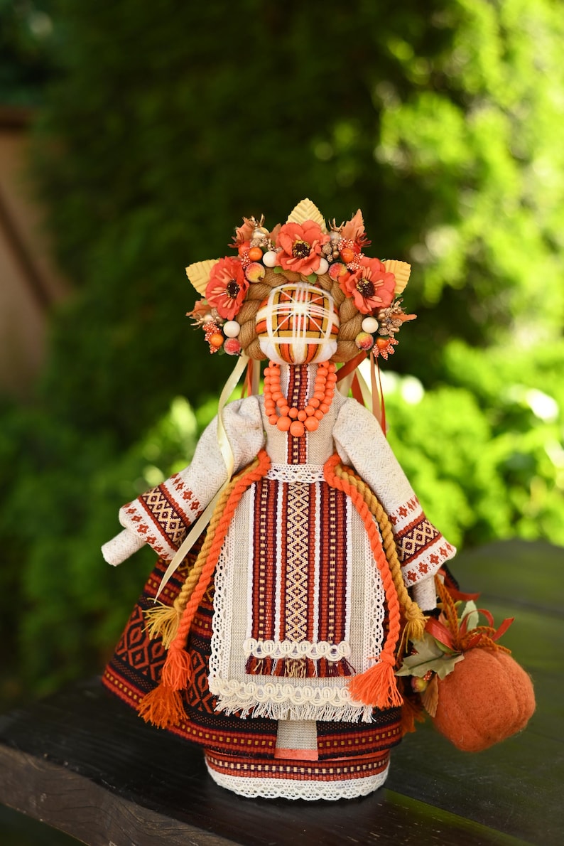 Ukrainian Motanka doll, Waldorf doll, Amulet, Traditional doll, Ukrainian Motanka doll, Talisman Doll, Rag doll, Unique decorative gift Bild 6