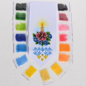 Orthodox Easter beaded basket bow