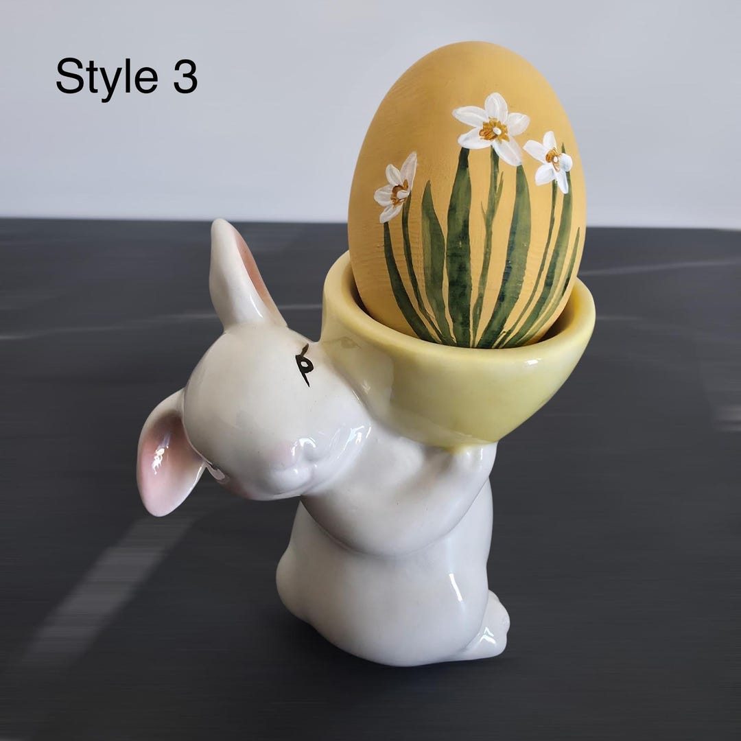 Hand Painted Easter Egg With Flowers, Decorative Easter Egg, Floral ...