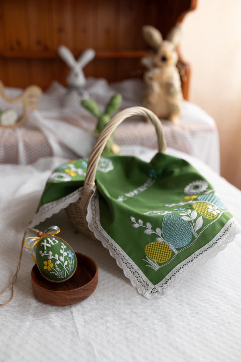 Easter embroidered altar cloth