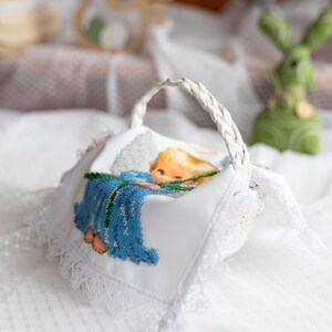 Orthodox Paschal napkin with angel