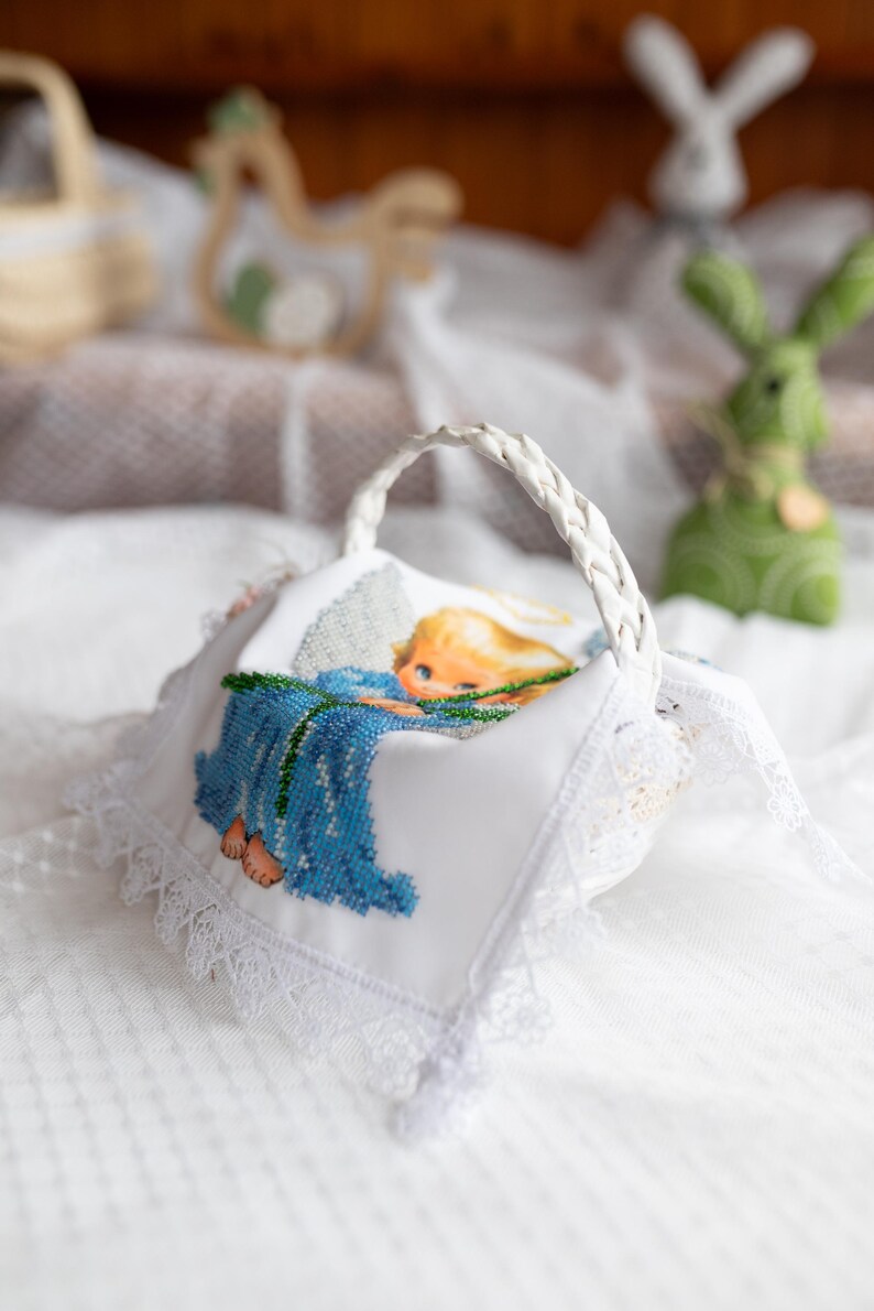 Orthodox Paschal napkin with angel