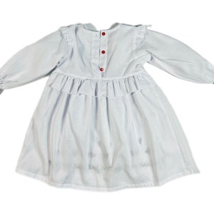 Baby girl embroidered dress with bloomers