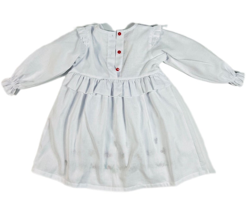 Baby girl embroidered dress with bloomers
