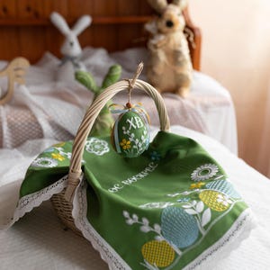 Easter embroidered altar cloth