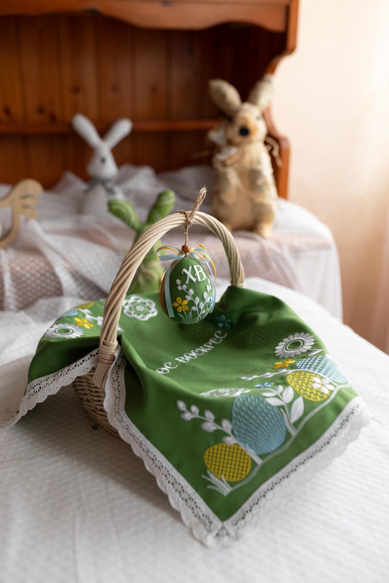 Easter embroidered altar cloth