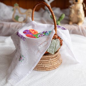 Handmade Orthodox Easter towel