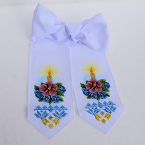Orthodox Easter beaded basket bow