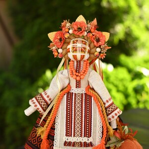 Ukrainian Motanka doll, Waldorf doll, Amulet, Traditional doll, Ukrainian Motanka doll, Talisman Doll, Rag doll, Unique decorative gift Bild 8