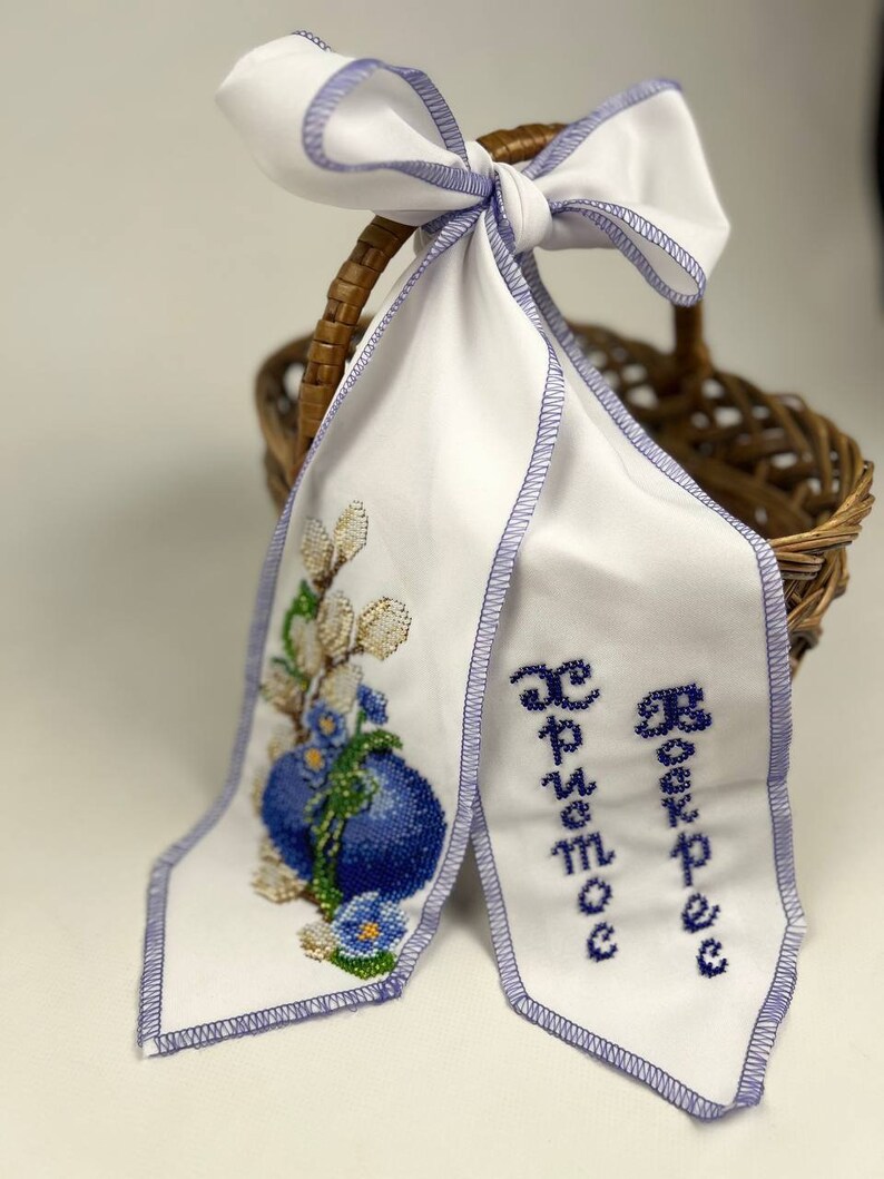 Handmade Easter basket bow
