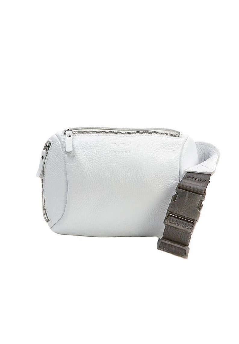 Handmade leather fanny pack