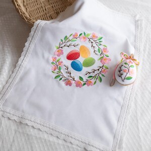 Orthodox Easter embroidered napkin