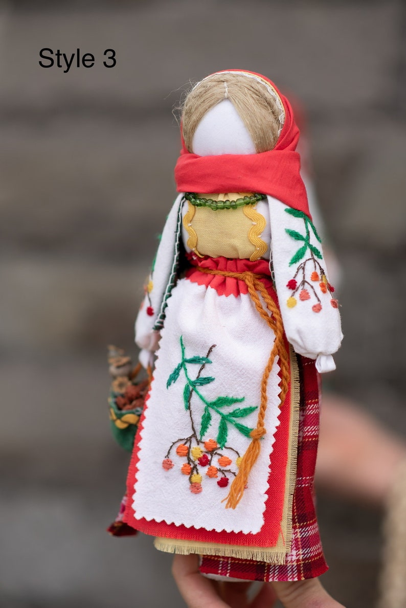 Ukrainian motanka doll with willow, Waldorf doll, Colorful Ukrainian amulet, Traditional doll, Amazing doll, Rag doll
