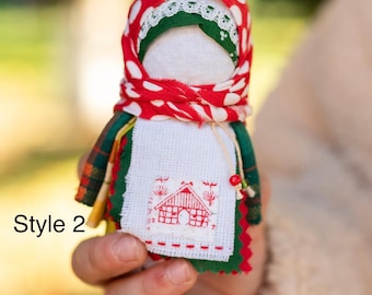 Traditional Slavic Motanka dolls | Handmade Ukrainian folk dolls | Ethnic fabric charm dolls | Boho rustic home decor & gift