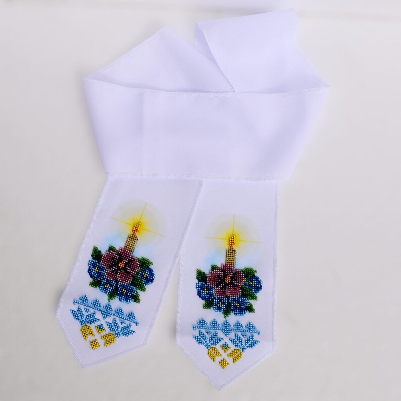 Orthodox Easter beaded basket bow