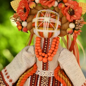 Ukrainian Motanka doll, Waldorf doll, Amulet, Traditional doll, Ukrainian Motanka doll, Talisman Doll, Rag doll, Unique decorative gift Bild 9
