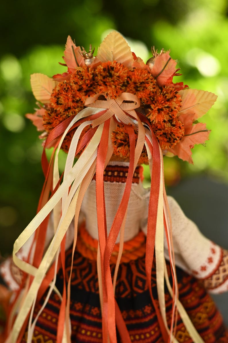 Ukrainian Motanka doll, Waldorf doll, Amulet, Traditional doll, Ukrainian Motanka doll, Talisman Doll, Rag doll, Unique decorative gift Bild 7