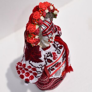 Ukrainian Motanka doll, Waldorf doll, Colorful Ukrainian amulet, Traditional doll, Ukrainian Motanka doll, Talisman Doll, Rag doll image 5