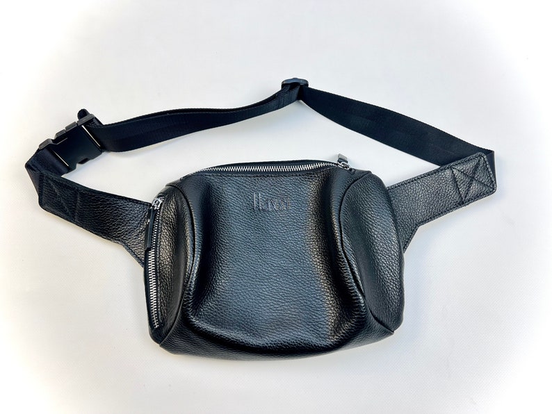 Handmade leather fanny pack