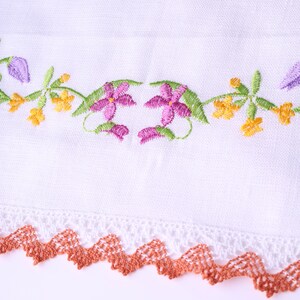 Linen Pascha basket cover