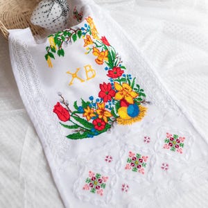 Handmade Ukrainian Easter Basket Cover
