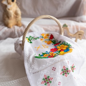 Handmade Ukrainian Easter Basket Cover