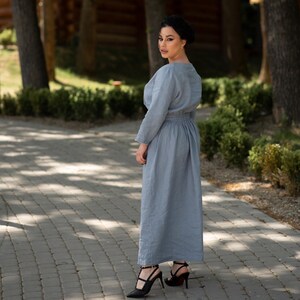 Linen dress for women