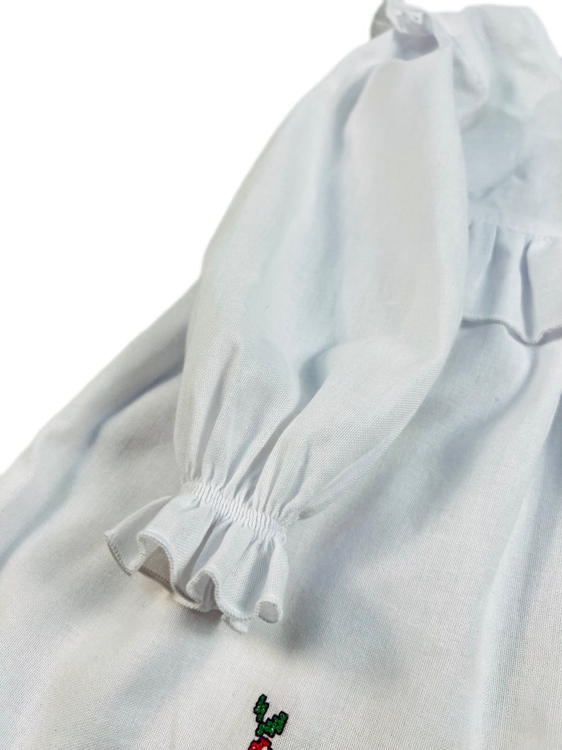 Baby girl embroidered dress with bloomers