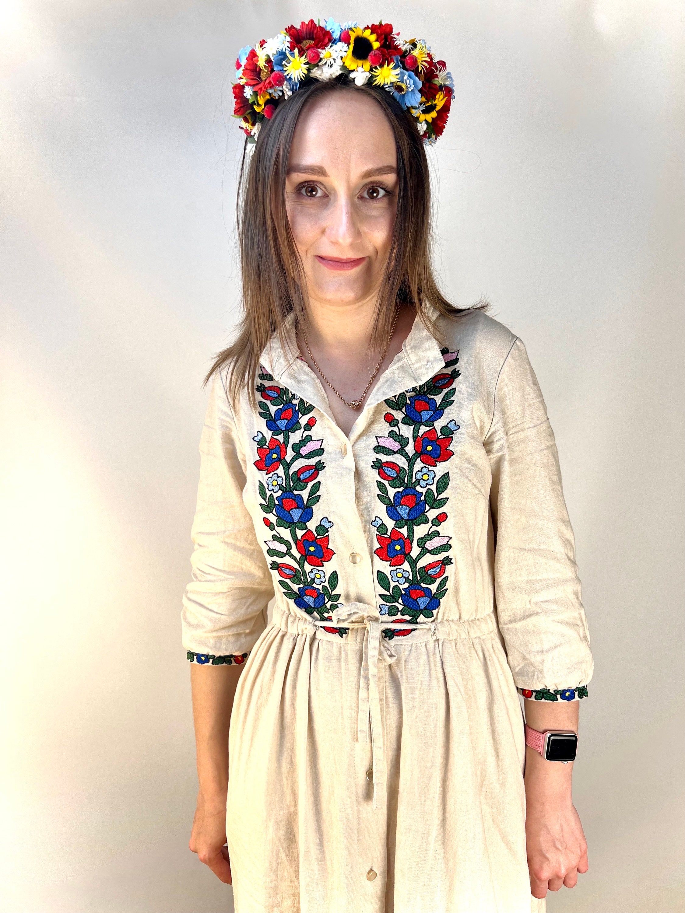 美品★ DAMASK EMBROIDERY LINEN DRESS 美品☆ DAMASK EMBROIDERY LINEN DRESS - メルカリ