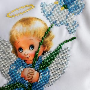 Orthodox Paschal napkin with angel