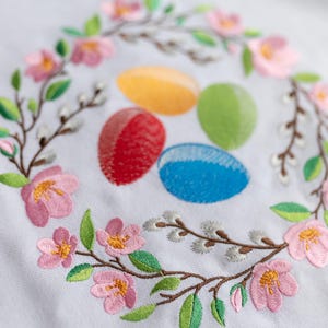 Orthodox Easter embroidered napkin