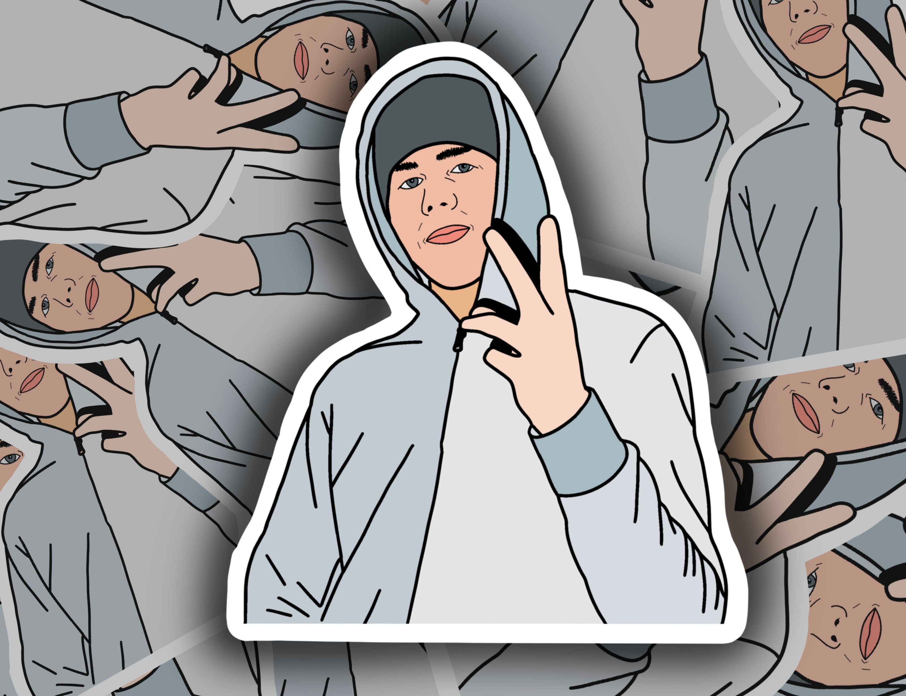 Kid Laroi 4 Vinyl Sticker Bundle Etsy