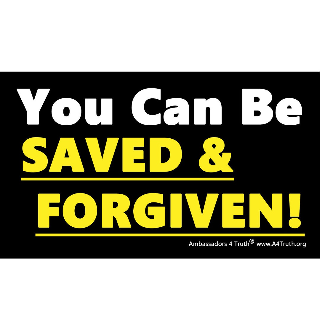 You Can Be Saved & Gospel Tracts Business Card Size Pack of 50